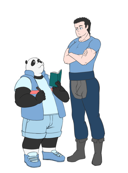 WIP Of Me With My Protagonist!