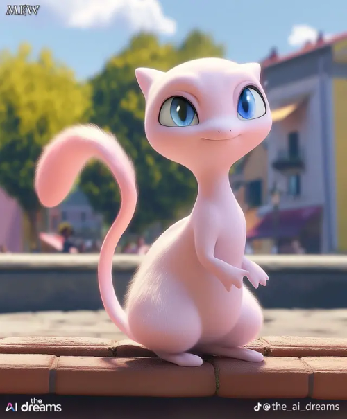 Pixar Pokmon Mew And Mewtwo