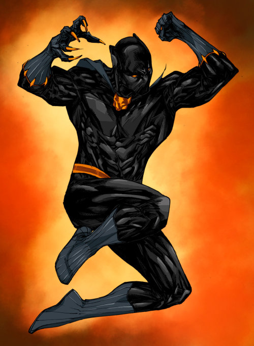 spyrale:    Black Panther by  SpiderGuile &  Tim Brown   