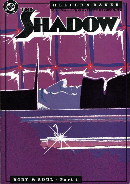 comicartistevolution:Kyle Baker 1988-1989: The Shadow #14-19, Annual #1After “killing” the title cha