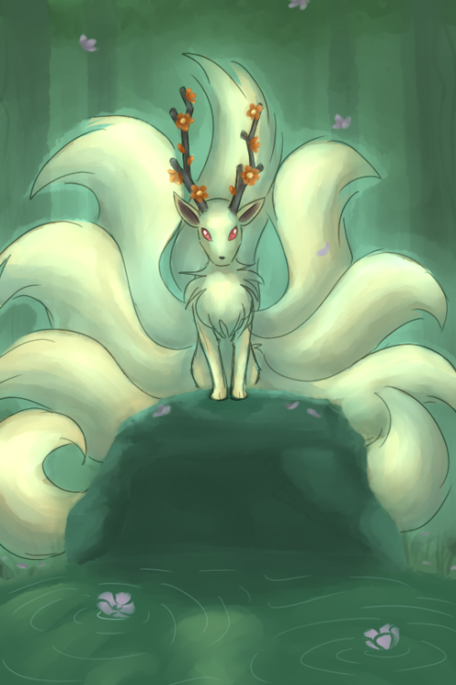 zarla-s: This one struck me as kind of a forest spirit or god…[patreon]