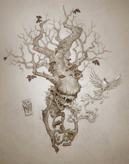 thecollectibles:  March of the Living Trees and Plants - Character Design Challenge