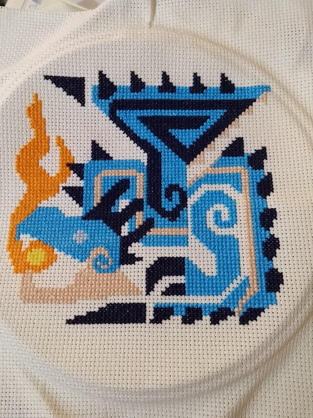 Damn Wyvern Gems Prosecutor 1412 Crafts Azure Rathalos Complete