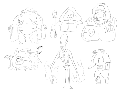 doodles from yesterday of varying quality