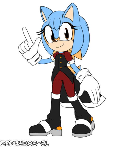 Flats Commission for a DA user named 2ToTheSky of their Sonic x Vanilla fanchild!