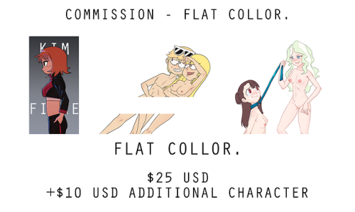 g3mhoock3r2: Commission board renewal.  Full paintings.$55 USD+$20 USD Additional character.—&