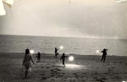 hauntedbystorytelling:Robert Frank :: Untitled [Children with sparklers], Provincetown,1958  