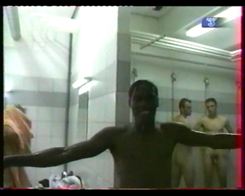 notdbd:  Montpellier soccer locker room and showers. Olivier Sorlin, Remy Vercoutre, and Nenad Dzodic are seen in all their naked glory.  Vestiaire et douche de Montpellier SC. Sorlin, Vercoutre, Dzodic nus.  