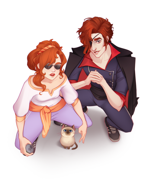 And done! I love my Devorak siblings so here’s the obligatory slav squatThanks @thearcanagame for bl