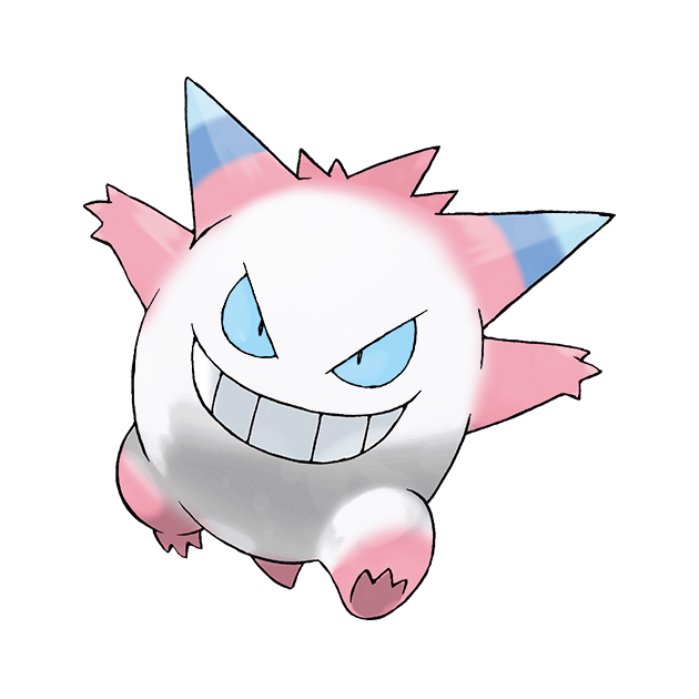 Pokemon Palette Swaps — Shiny M-Gengar and Shiny Gengar