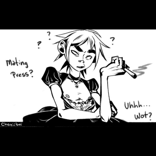 cherriiboi:For the same anon that wanted the first Maid 2D one. Had fun doing this
