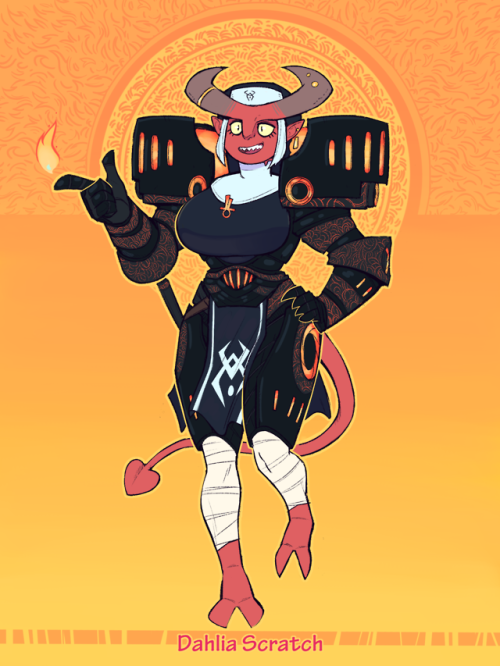 dansome0203:I made a forge-cleric named Dahlia Scratch! I think she’s preetttyyy cool