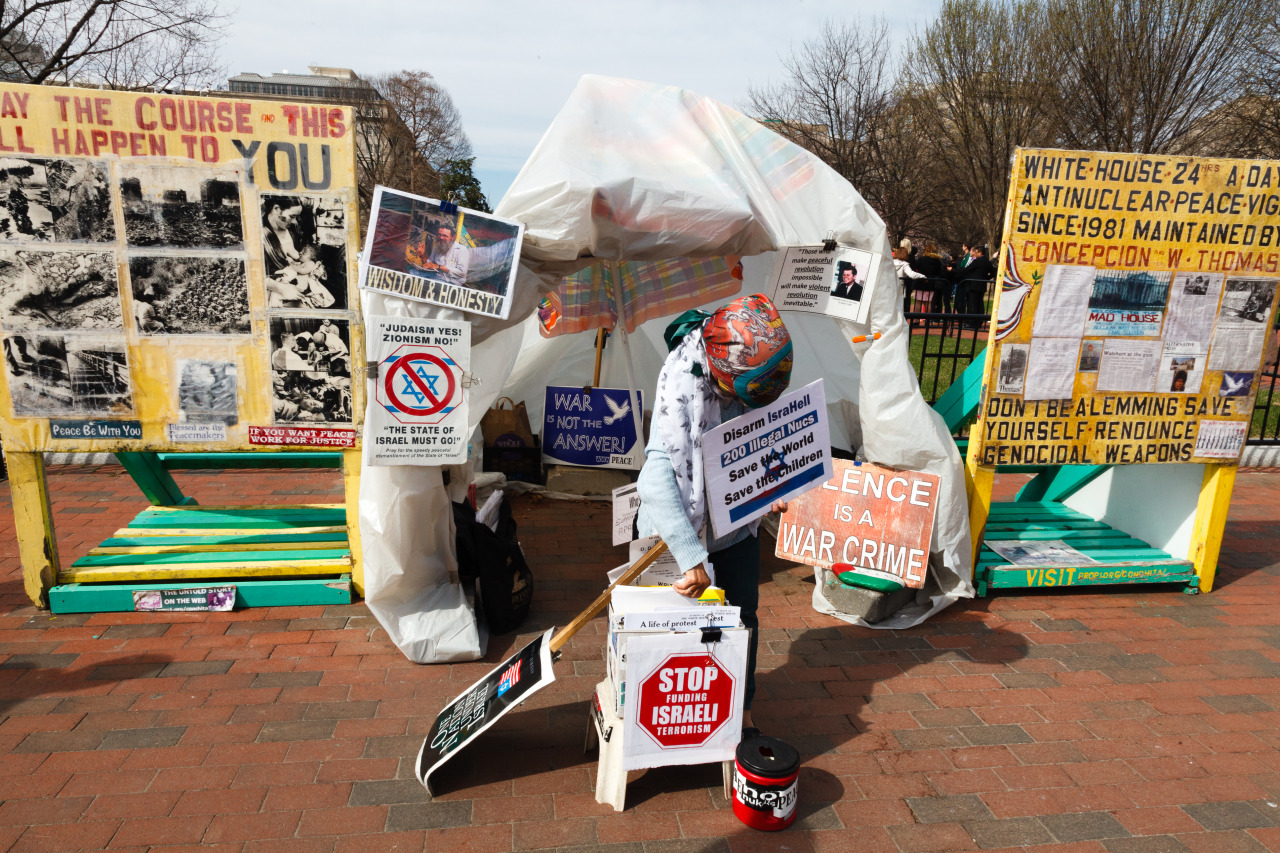 Concepcion Picciotto, in Washington D.C. May 2014. Ms. Picciotto passed away just a few days ago, and I found this portrait of her from my visit to D.C. two years ago. Known for holding the longest standing act of political protest in U.S. history,...