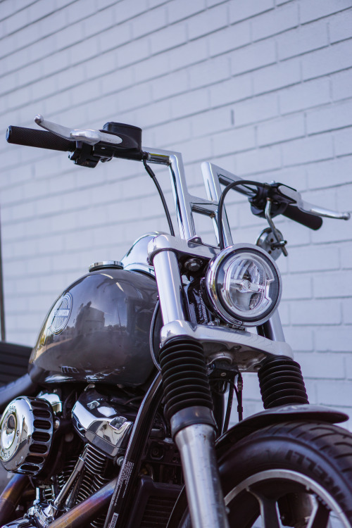 THE WALK-AROUND: She’s Complete!Paint: Sandblasted Steel w. Retro H-D Decal by The Custom Shop of Ca