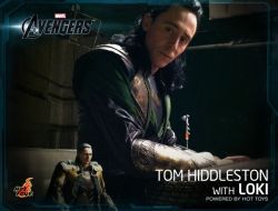 Queenofwishes:  Torrilla:  Mr. Tom Hiddleston With Hot Toys’ Loki Collectible Figurine