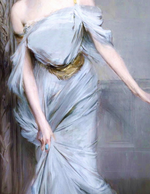 the-garden-of-delights: “Madame Charles Max” (1896) (detail) by Giovanni Boldini (1842-1