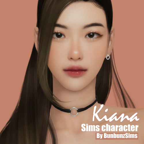 ✨ [Exclusive] Sims character : Kiana ✨Female adult simsTray file + CC listDownload here &gt