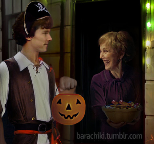 annashipper:jazziedu:sweeter-than-cynicism:dulcimergecko:barachiki:TRICK OR TREAT ON BAKER STREET[Sh