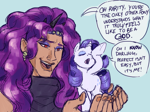 Kars and Rarity are besties I know it I know it I know it