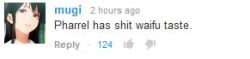 horticulturalcephalopod:  this is my favoritest comment on pharrell’s new music video