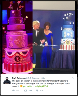 domsleath:  twitblr:They plagiarized a CAKE.