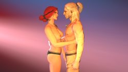 The-Jeixxi:  Triss Ranuncul - “Friendly” Time With Geralt I Tried To Make Some