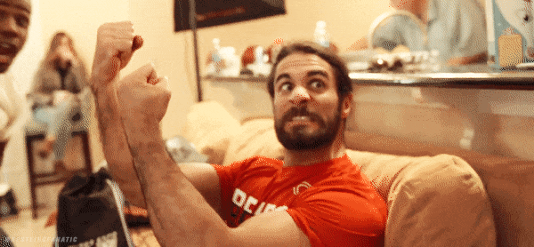 wrestlingfanatic: The World’s Cutest Dork Seth Rollins  Source : UUDD (x) 