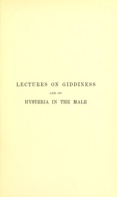 nemfrog:  Title page _Lectures on giddiness