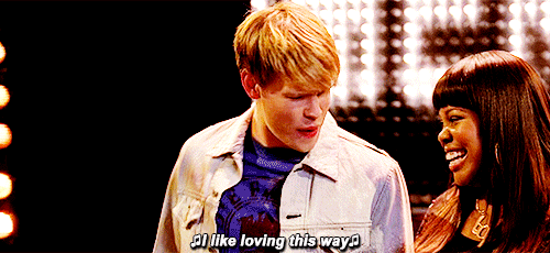 yourtinseltinkerbell:glee is, in fact, a musical: sam evans