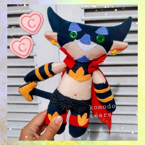 Hello Yokai Watch Fandom, I'm Excited To Show Yall The Count Cavity Plushie I've Been Working On For