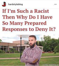 earthshaker1217:  powerburial:  thejaf711:  competitivebottoming: I screeched  Because dumb people keep accusing people who aren’t racist of being racist, putting the people who aren’t racist on the defense. Don’t want people to have this problem?