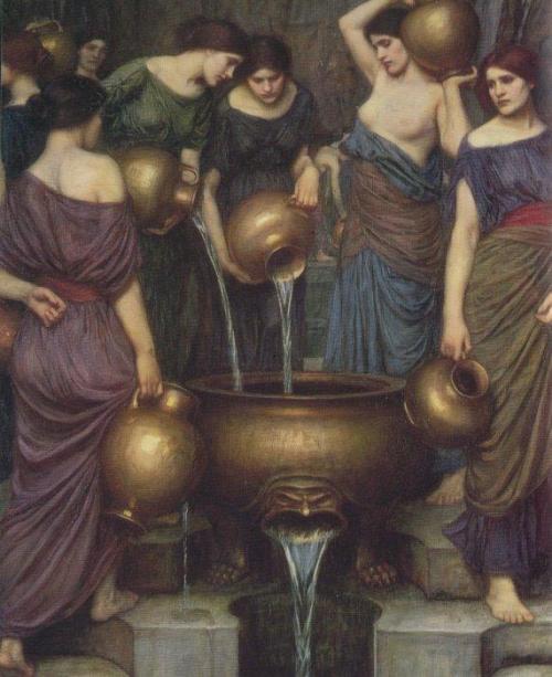 arthistorianmindswirls:John William Waterhouse, The Danaïdes