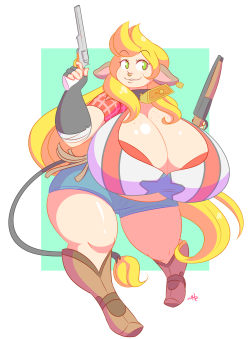 theycallhimcake:  Commish for rigglesquiggles! ‘Murica.