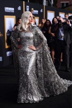 ladvsgaga:  Lady Gaga attends the premiere of A Star Is Born on September 24, 2018 in Los Angeles, California.