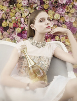 voguelovesme:  Nimue Smit by Koto Bolofo for Dior Holiday 2012