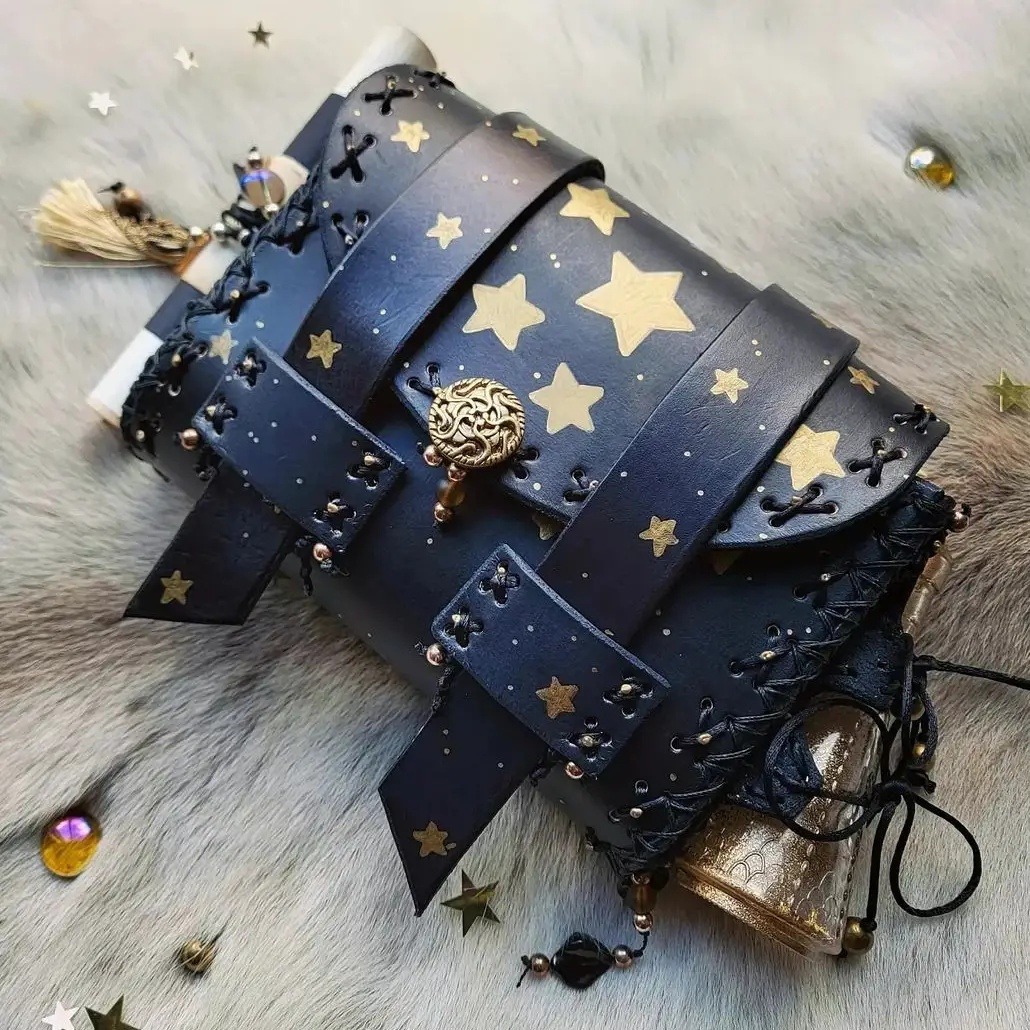 Gold Star Adventure Pouch // Archer Inventive on Etsy