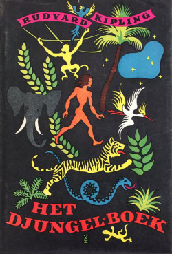 c86:  Rudyard Kipling - Het Djungel-boek, c. mid-1950s Artwork by H. D. Voss 