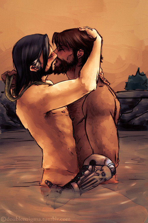 doubleenigma:  McHanzo, Collab Lines by Admin J. &amp; Colo by Admin M.  We love the headca