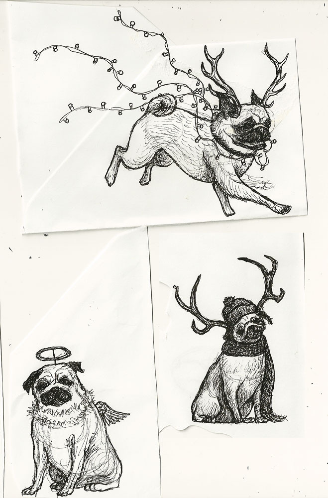 Gallons Of Ink Christmas Card Ideas Need To Draw Some Other