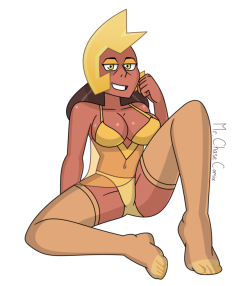 mrchasecomix:  Priyanka Yellow Diamond (Jungle