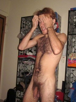 An awesome hot uncut penis on this hairy carrier&hellip;he has loose balls that are beautiful&hellip;.