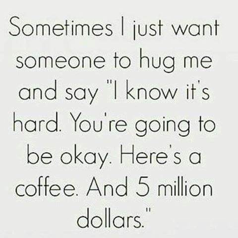allthethingsiwant: tracknumber-6: Coffee. Mmmmmm. A hug. Mmmmmm. It&rsquo;s hard. Mmmmmm.