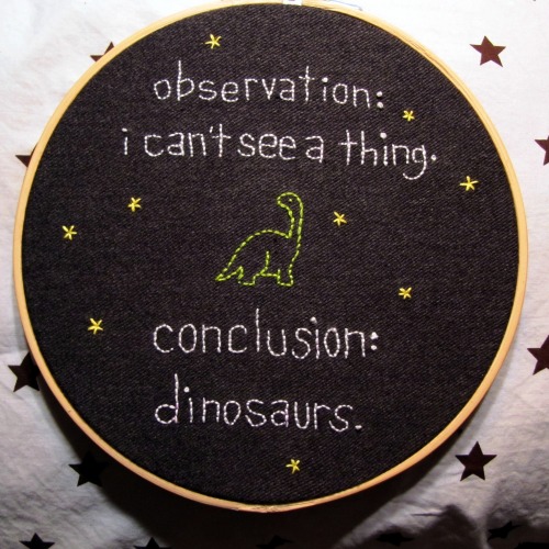 project-argus:cactuspinecone:I embroidered this Carl Sagan quote from Cosmos about how scientists us