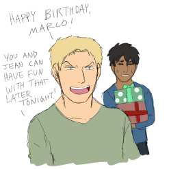 lemonmermaid:   Marco loved Reiner’s gift