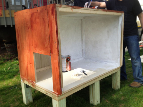 hqcreations:Our DIY Chicken Coop aka “The House of Bantam”Here it is…our custom designed and self-bu