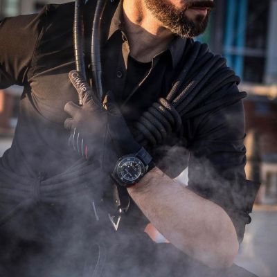 Instagram Repost
ralftech_official  Our friend @yoannlerouxofficiel on the roofs of Paris. Featuring WRX Black Operator Dive Watch of course. Follow him on the social networks, this guy is just incredible! [ #ralftech #monsoonalgear #divewatch #watch #toolwatch ]