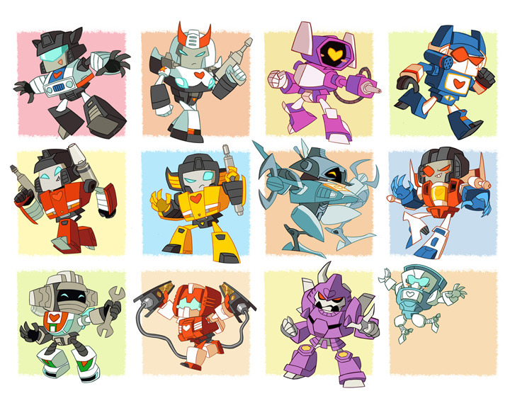 chicken-sketchies:  chicken-sketchies:    As promised, more transformers!  This