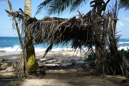 Deserted beach.