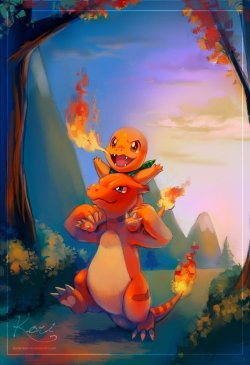 theomeganerd:  Pokémon ‘Lighting the Way’ by Flor Arredondo  