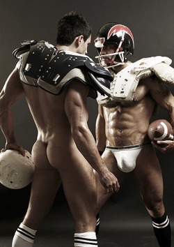 Full contact:Skins vs. straps.  A true dream come true. Make my dream come true&hellip; submit your naked sports gear shots.  Skins it is!